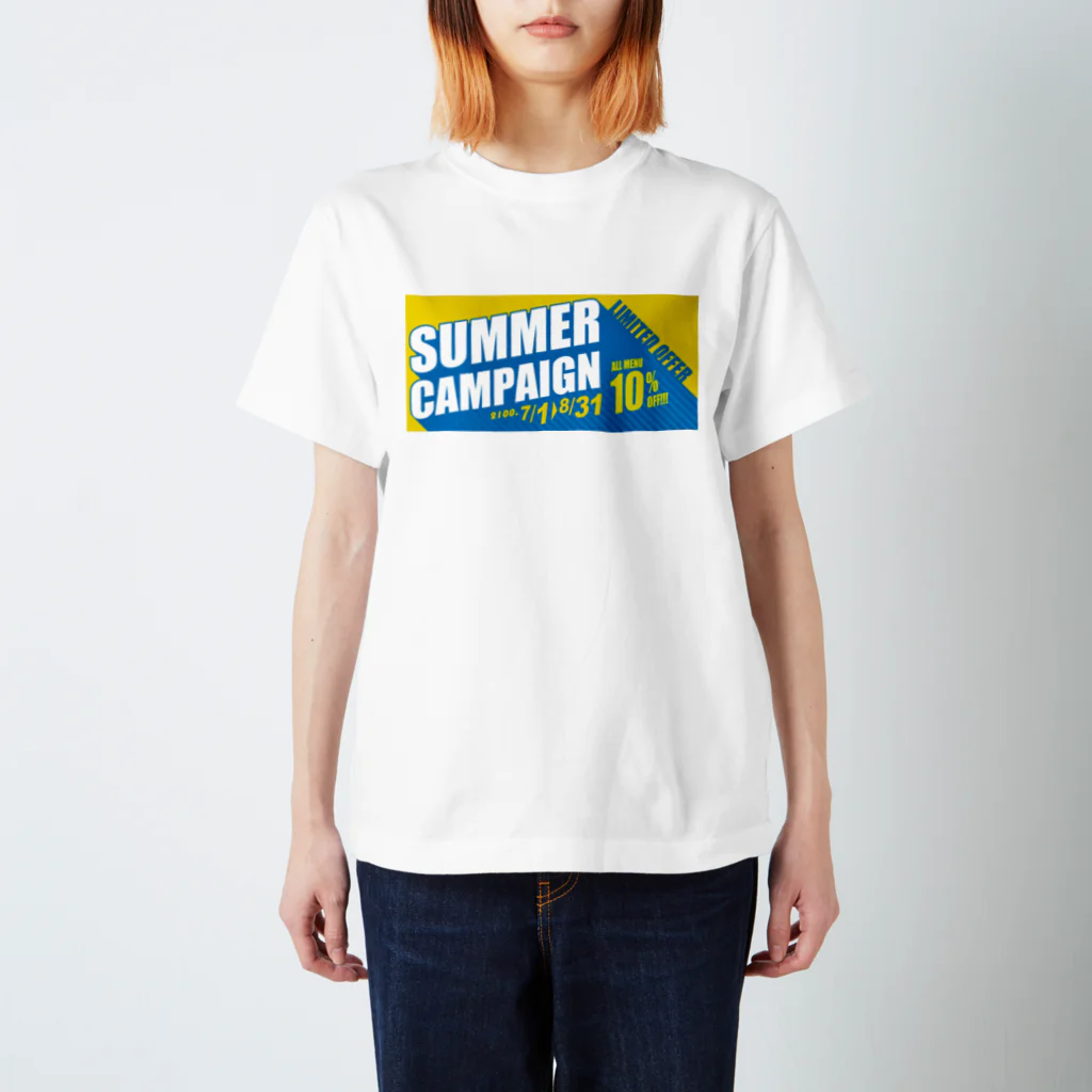 fatafuのスキマのNATSU NA SEIKATU スタンダードTシャツ