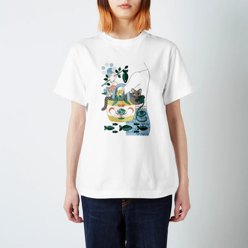 ねことりむし★CAT BIRD INSECTのＮ・ＥＣＯＢＡＧ Regular Fit T-Shirt