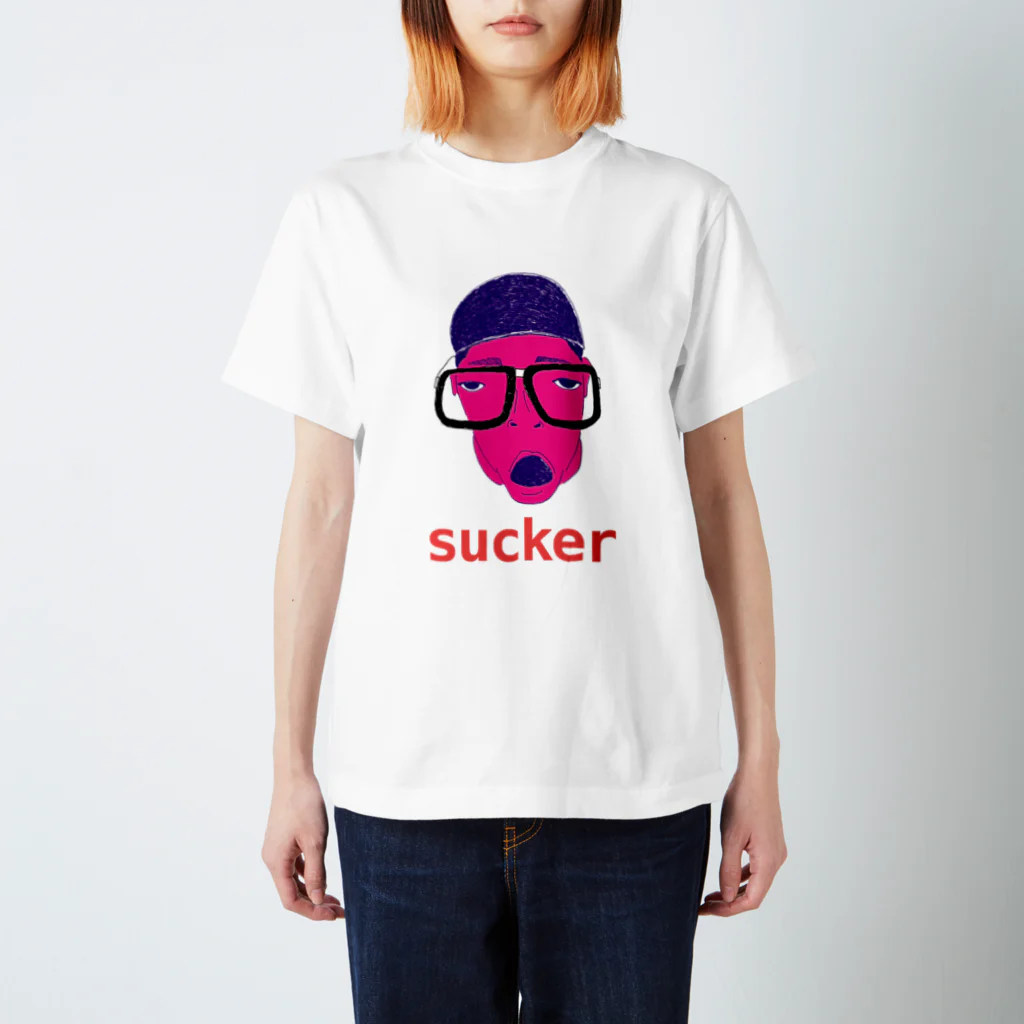 NIKORASU GOのヒップホッパー専用Tシャツ「SUCKER」」 Regular Fit T-Shirt