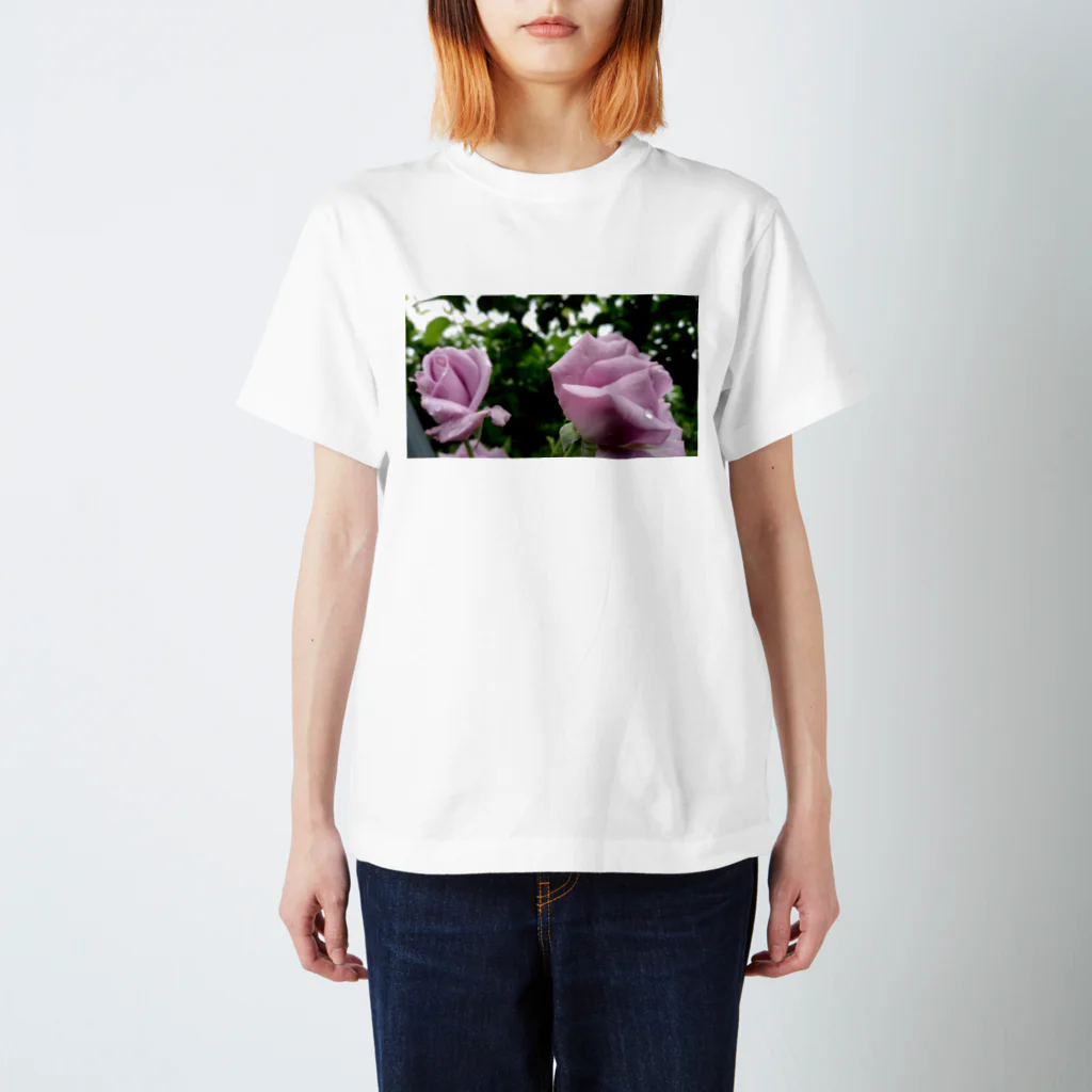 薔薇屋の双子薔薇 スタンダードTシャツ