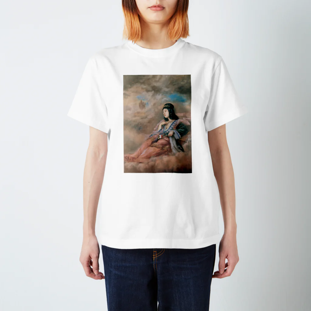 世界の絵画アートグッズの山本芳翠《十二支 丑『牽牛星』》 スタンダードTシャツ