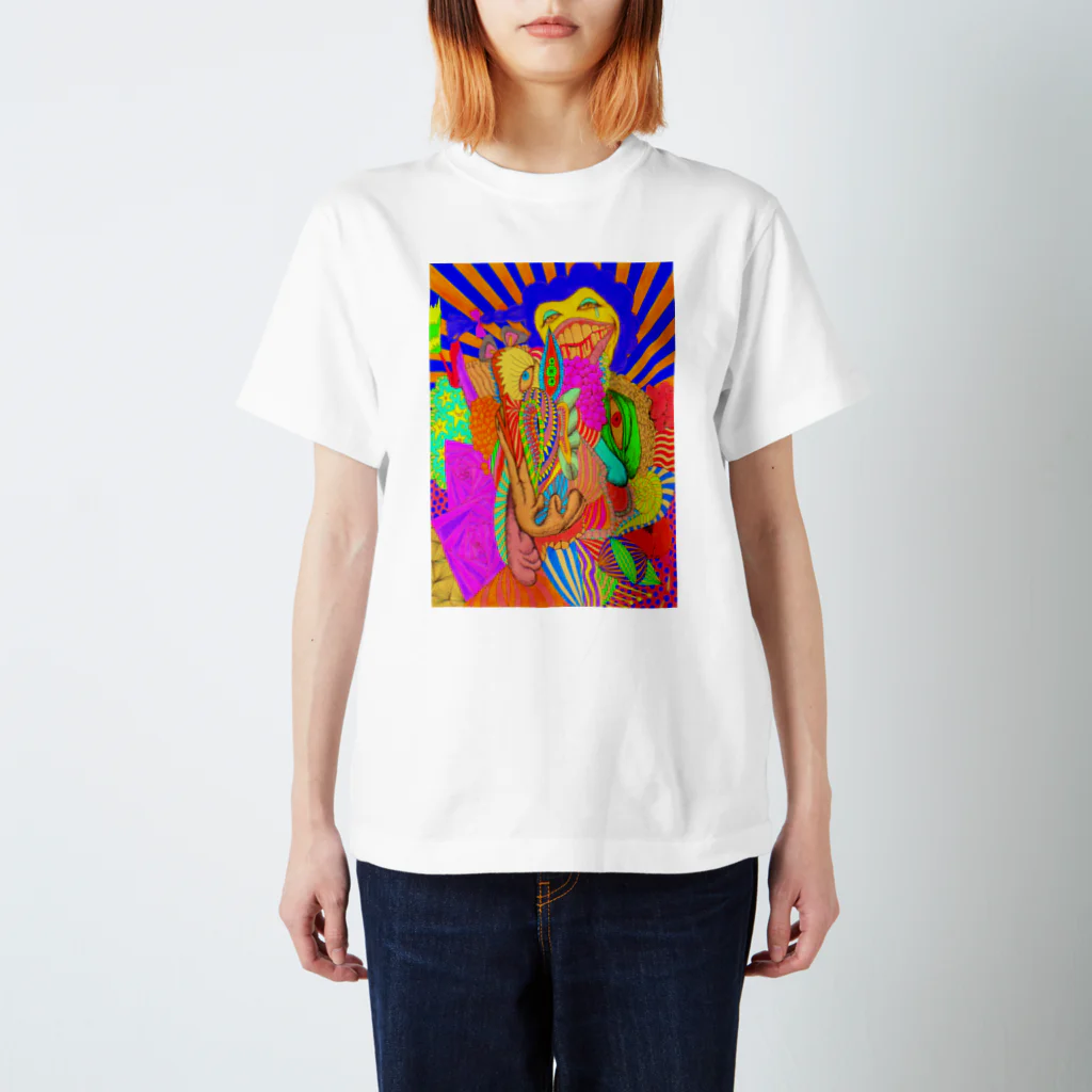 サイケデリックIZUMIのpowerful girl スタンダードTシャツ