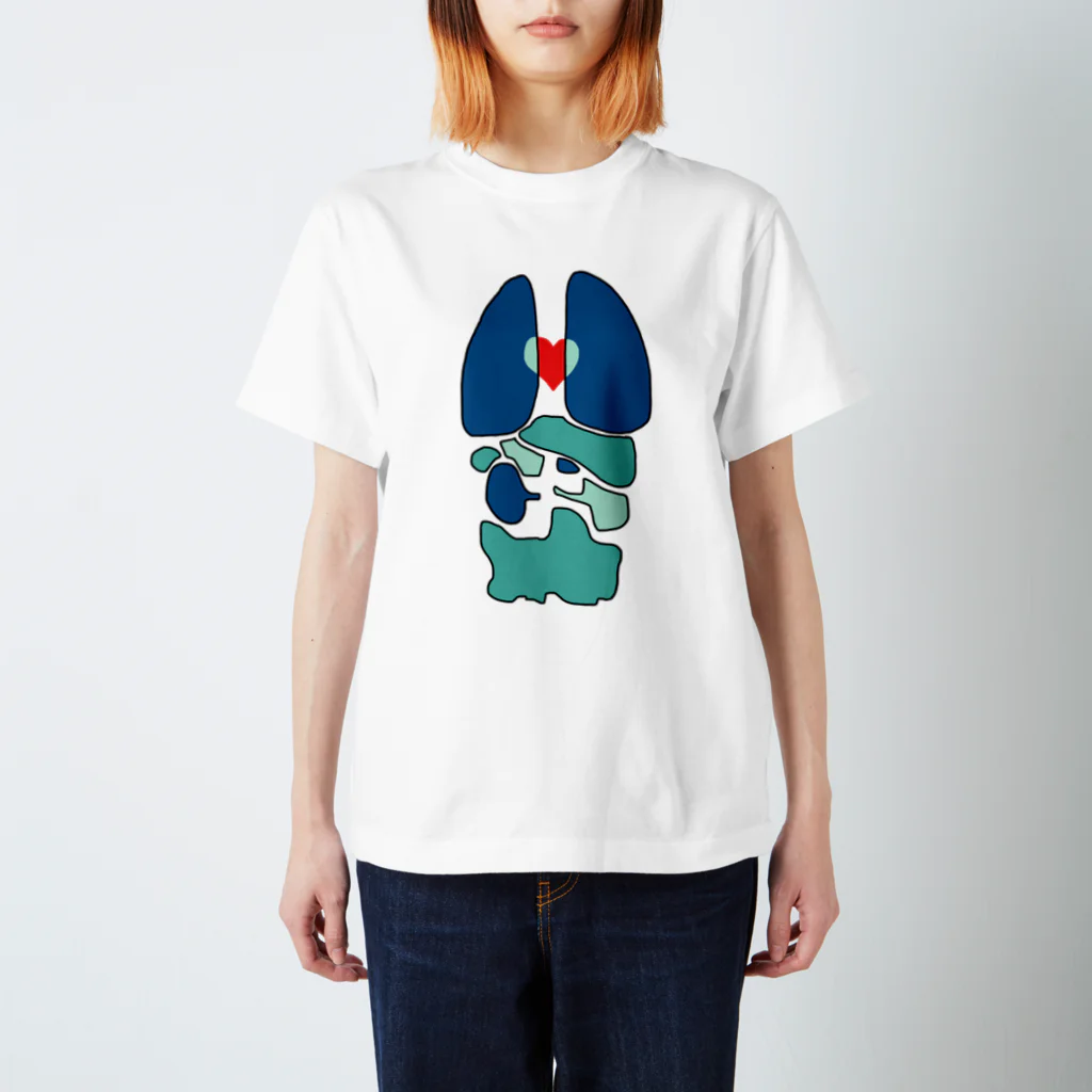 canoeのnaizou スタンダードTシャツ