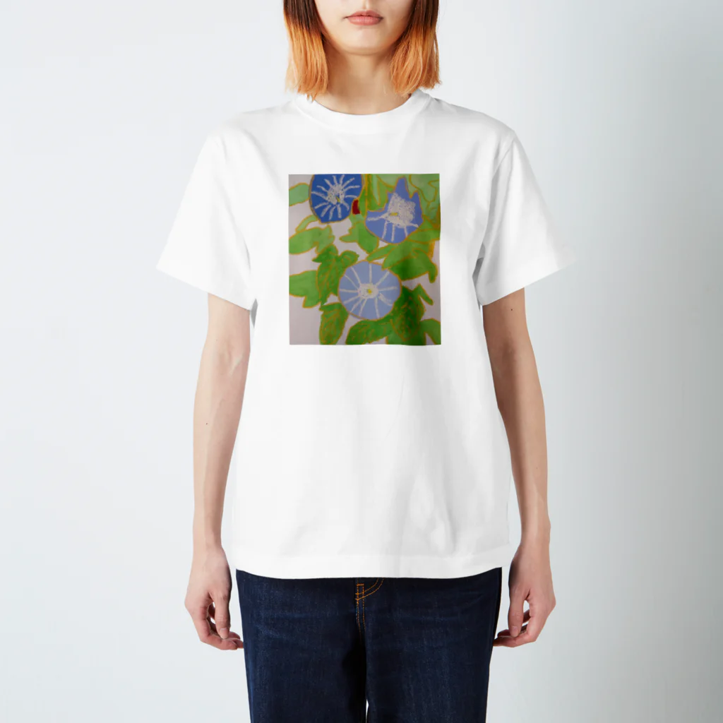 makiko-ekoyomiの朝顔 Regular Fit T-Shirt