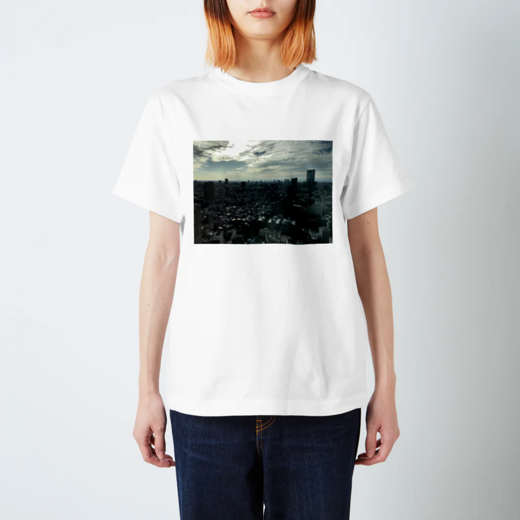 いそがしくてもメシの空の写真シリーズ5 スタンダードTシャツ