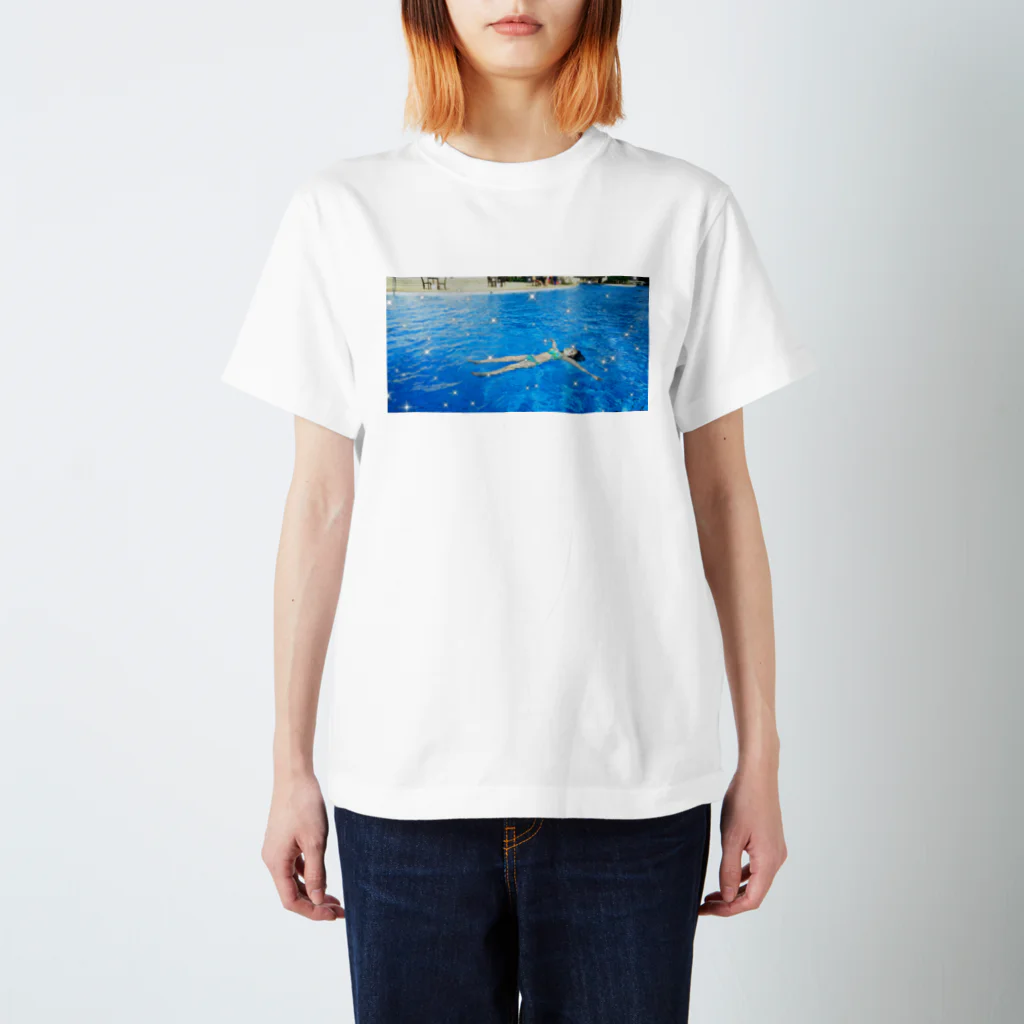 moni moniの浮いちゃう  もに Regular Fit T-Shirt