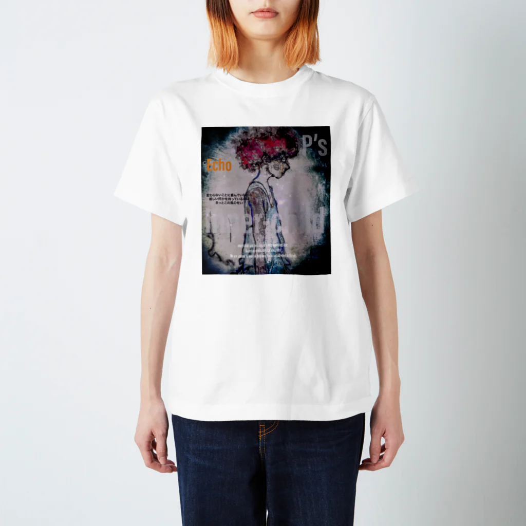 P's Inner-childの風雅/ECHO Regular Fit T-Shirt