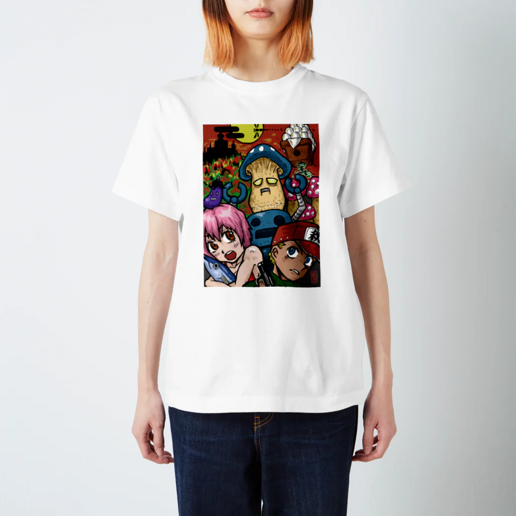鉄男（てつおとこ）の秋の鉄男映画 Regular Fit T-Shirt