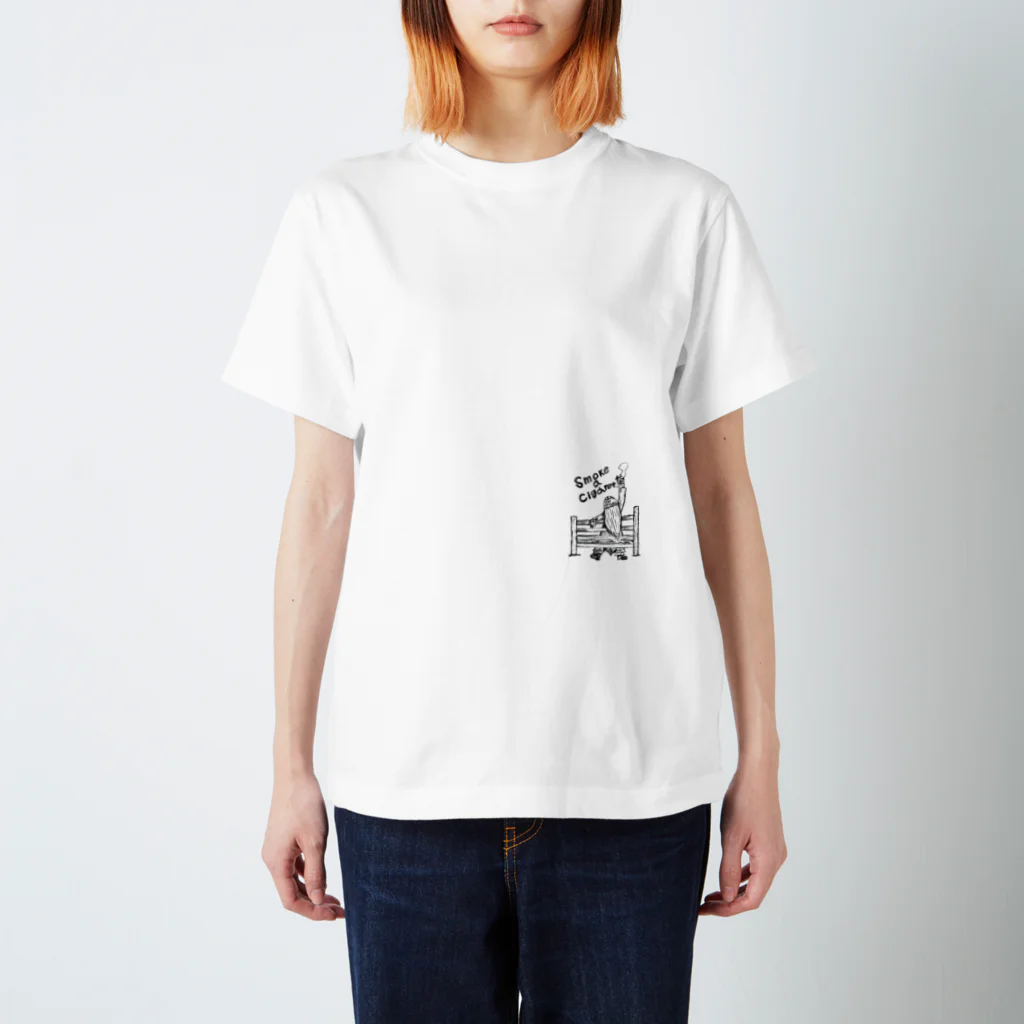 naniwanoyoujiの瘋癲少女の一服 スタンダードTシャツ