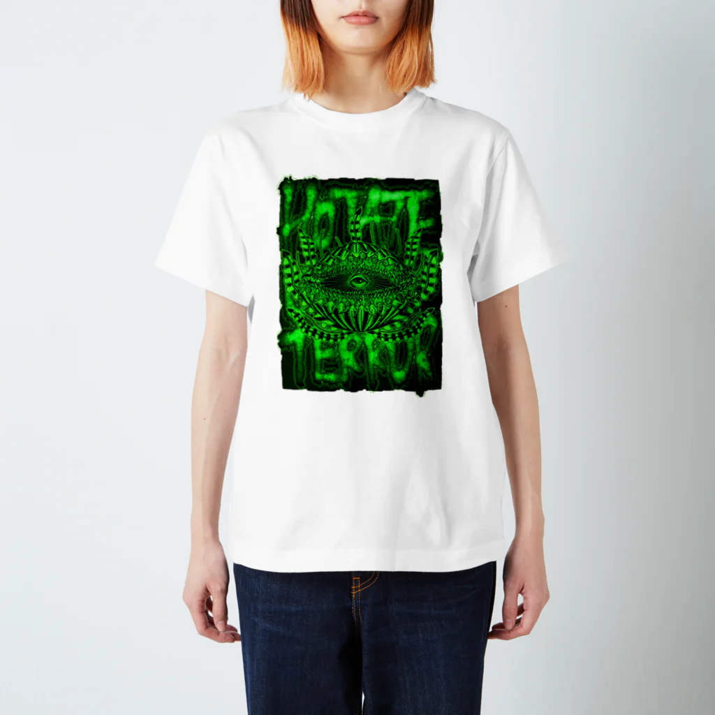 USUSのHOTATE OF TERROR スタンダードTシャツ