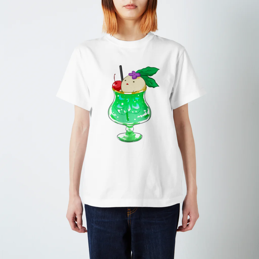 巣からこぼれたもののクリームソーダなマンドラゴラちゃん Regular Fit T-Shirt