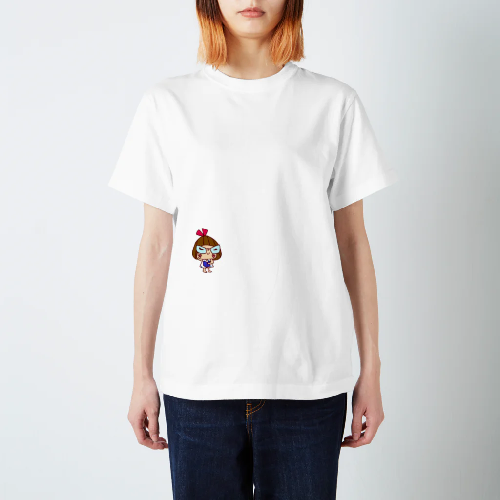 かょのこHANKOのざますリボンちゃん Regular Fit T-Shirt