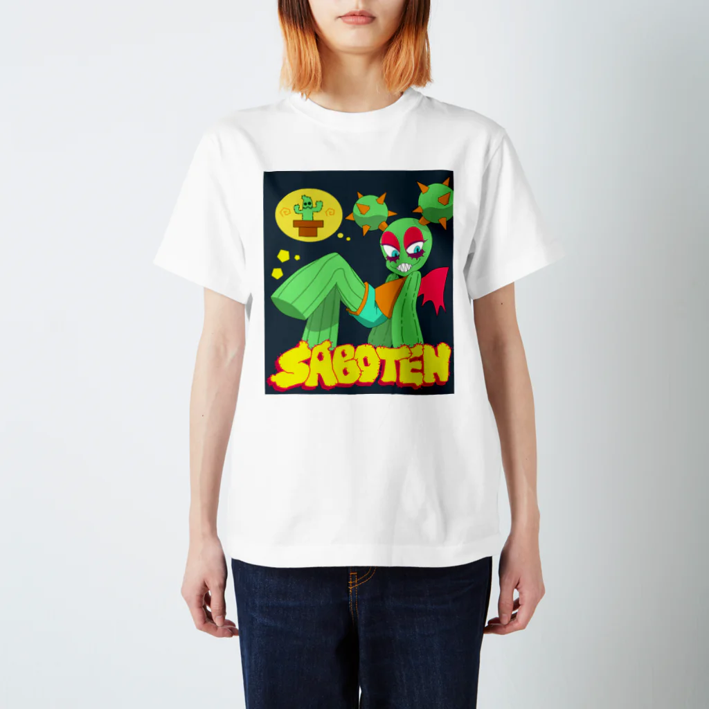 chiplizardのSABOTEN スタンダードTシャツ