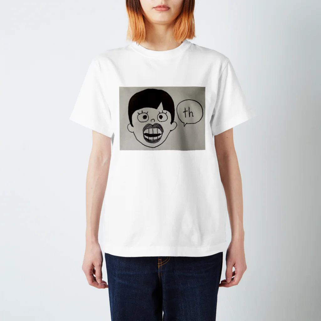 happi_の発音練習中の人 Regular Fit T-Shirt