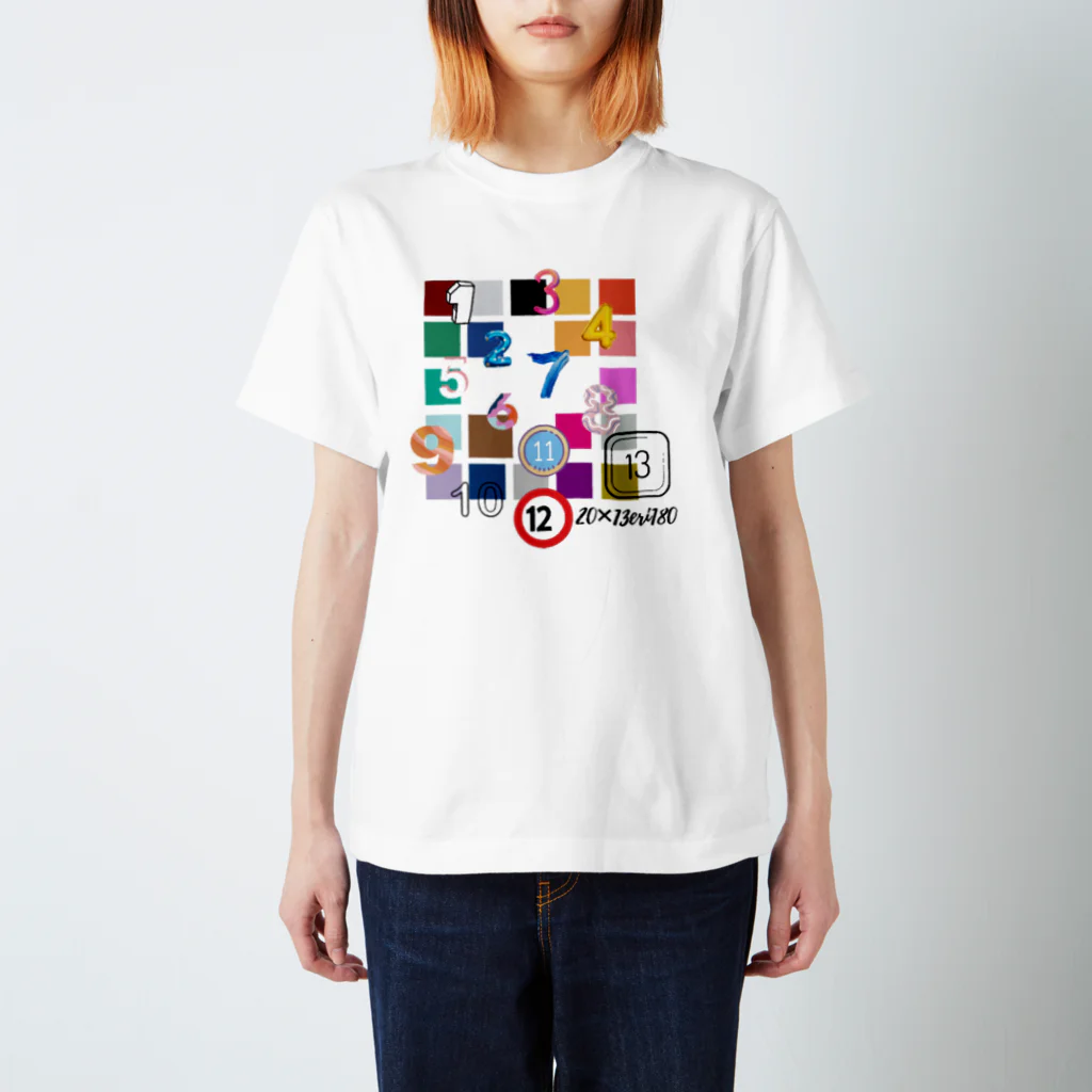 ery’s180の13×20eri180 スタンダードTシャツ