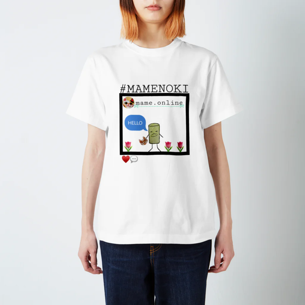 アトリエまめのき（Atelier Mamenoki）のまめの樹 Tシャツ スタンダードTシャツ