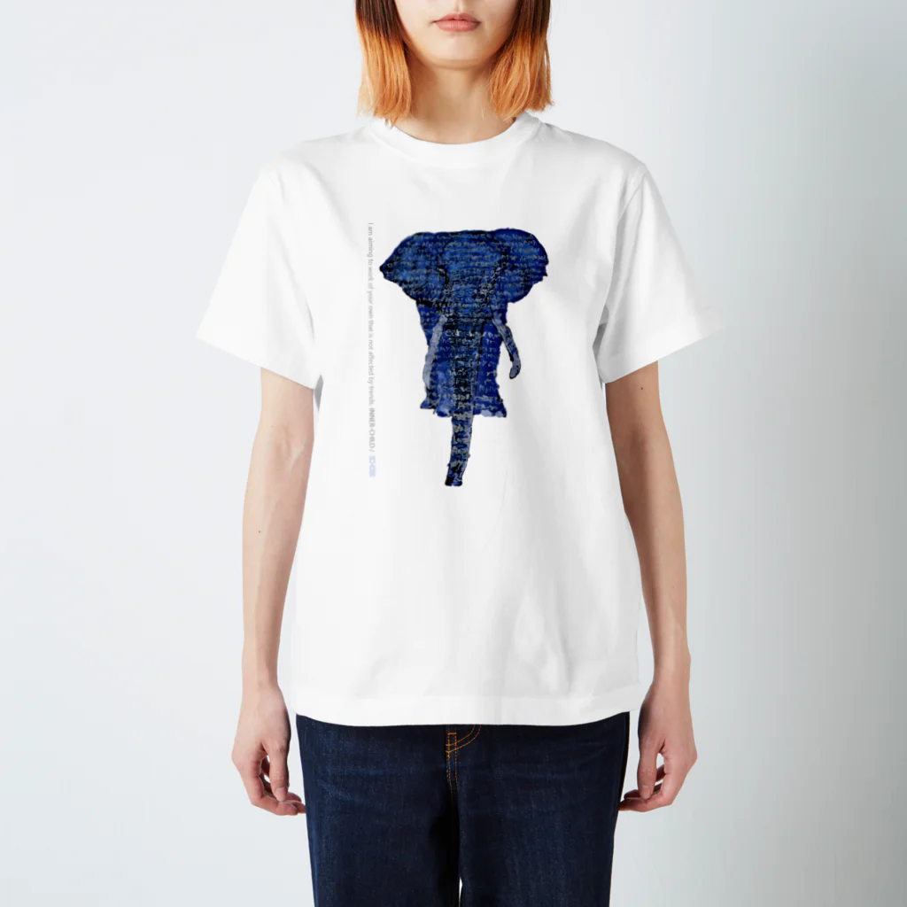 P's Inner-childのElephant/ECHOES Regular Fit T-Shirt