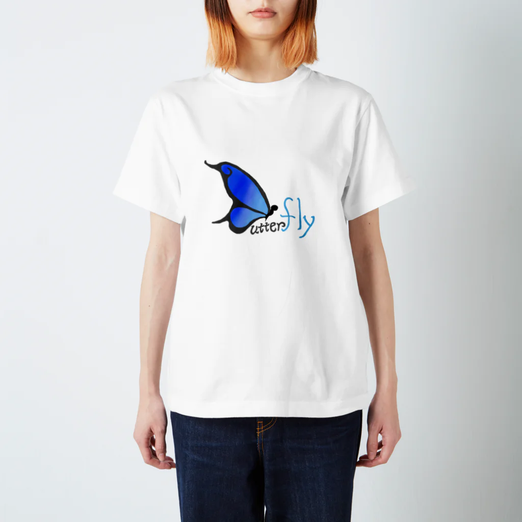 Butterfly Dreamのbutterfly ロゴフルデザインT スタンダードTシャツ