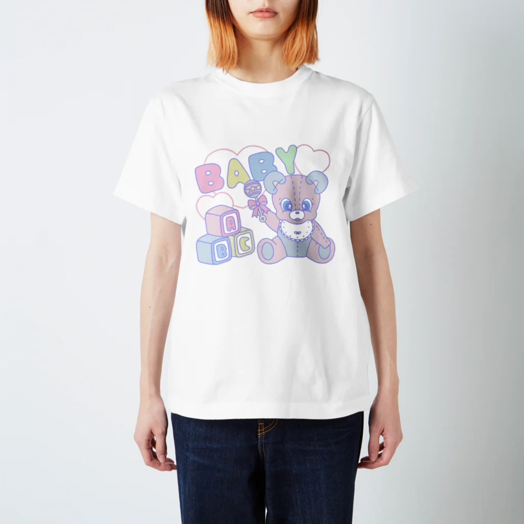 カケスタのばぶあちゃん ベビーシリーズ Regular Fit T-Shirt