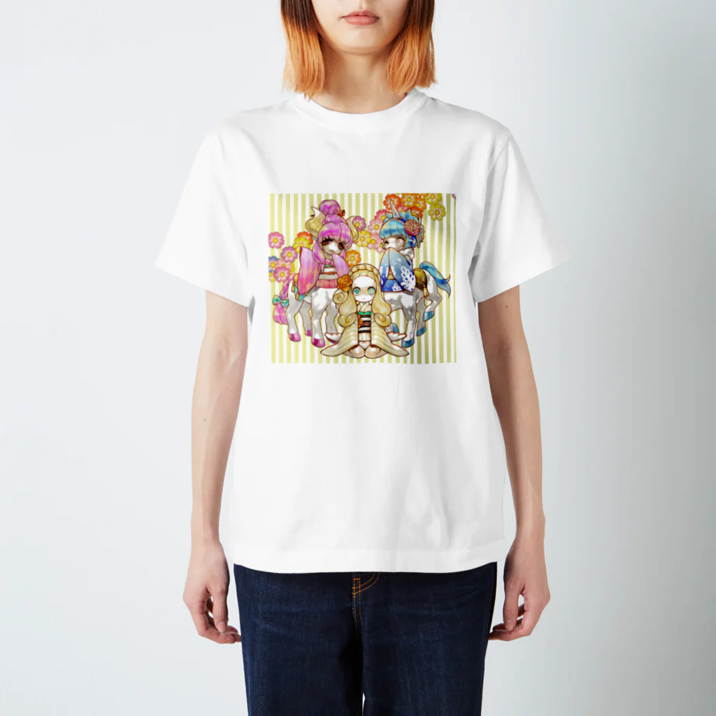 おむつの着物ポニーちゃん スタンダードTシャツ