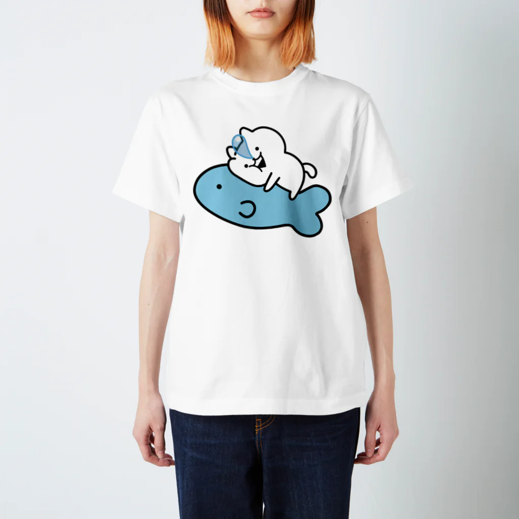 Mintoキャラクターストアのシエスタねこぎゅーん スタンダードTシャツ