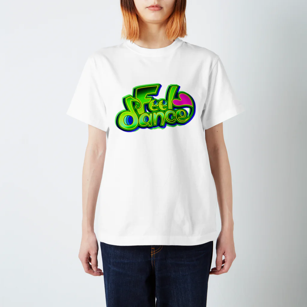 feeljam_loveのフィールちゃんグリーン スタンダードTシャツ