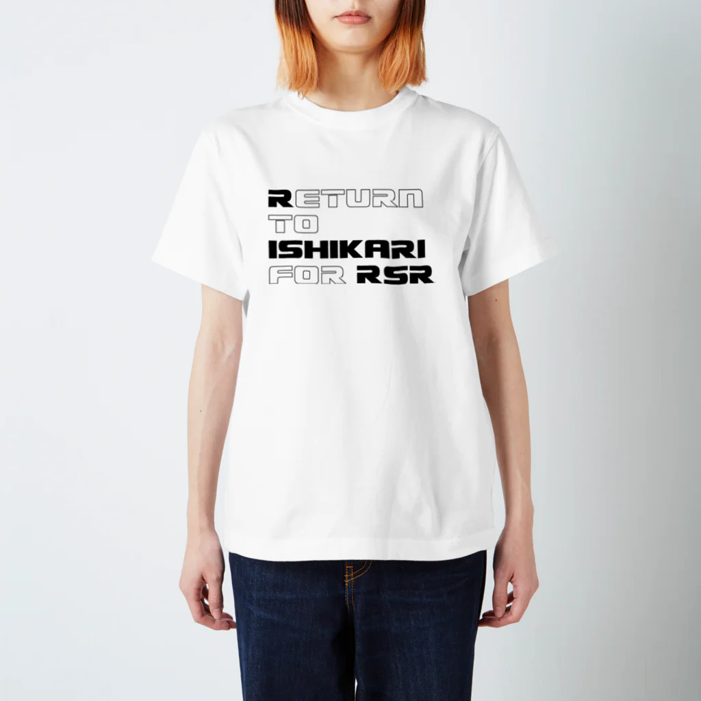 Shop GHPのRETURN TO ISHIKARI & OTARU スタンダードTシャツ