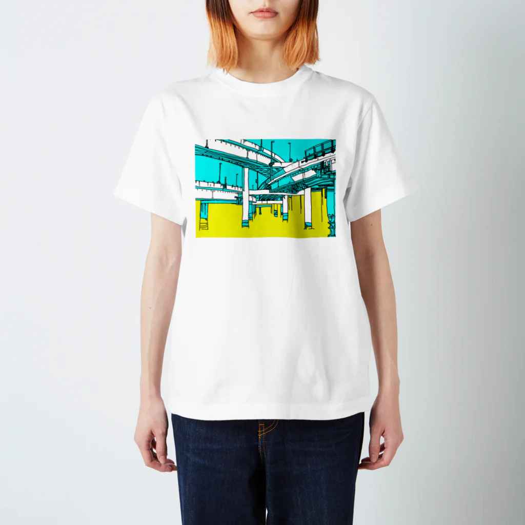 電卓テクノの道Tシャツ スタンダードTシャツ