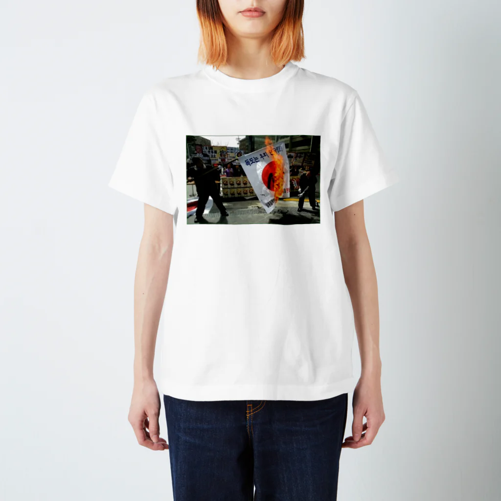 nns_chanの国旗 Regular Fit T-Shirt