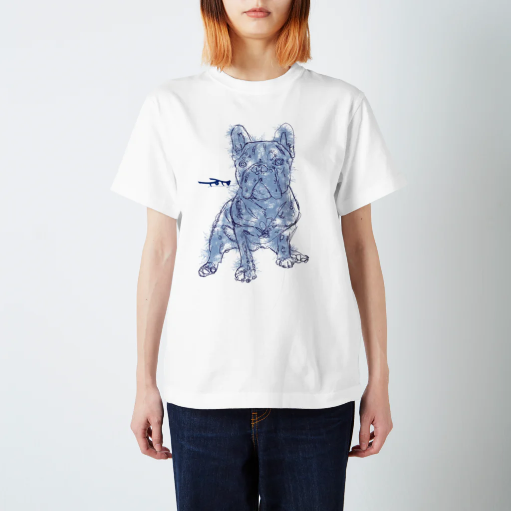 FUTANOGO WORKSの実家犬 スタンダードTシャツ