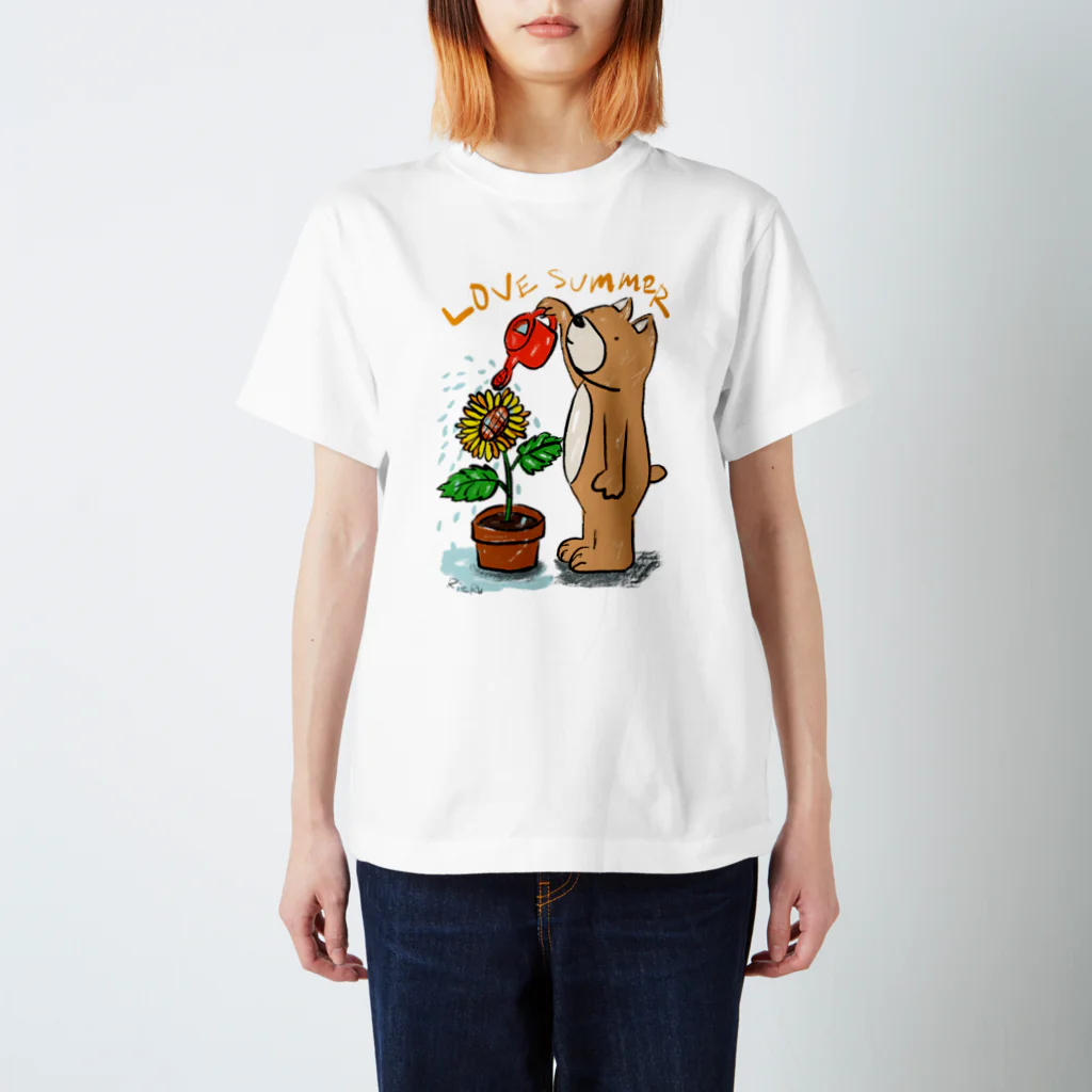 Doodle のLove Summer スタンダードTシャツ