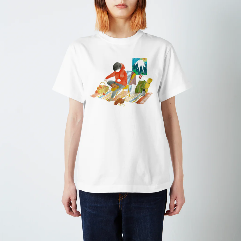 isshiki mayumiの登山の前にTシャツ Regular Fit T-Shirt