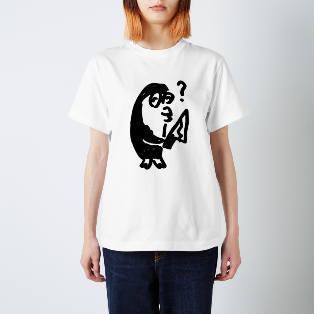 MEMEKO MITANIのなんだろなペンギン Regular Fit T-Shirt