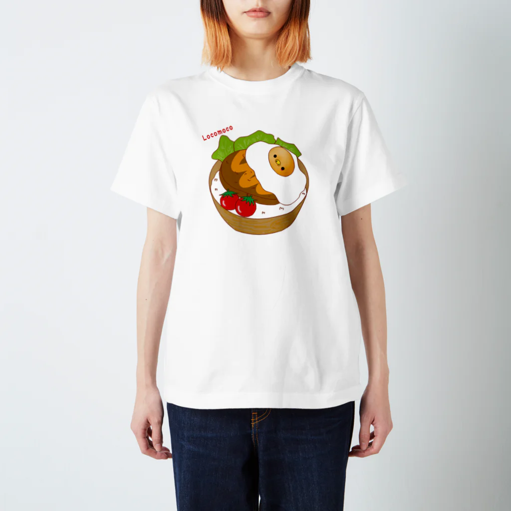 Draw freelyのロコモコ Regular Fit T-Shirt