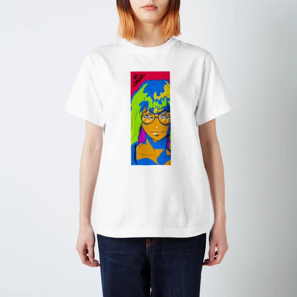 JET_CHILDRENのグラス越しの世界 スタンダードTシャツ