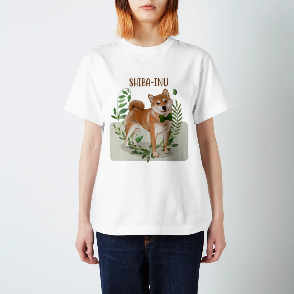 Design Studio Fruit JamのSHIBA-INU スタンダードTシャツ