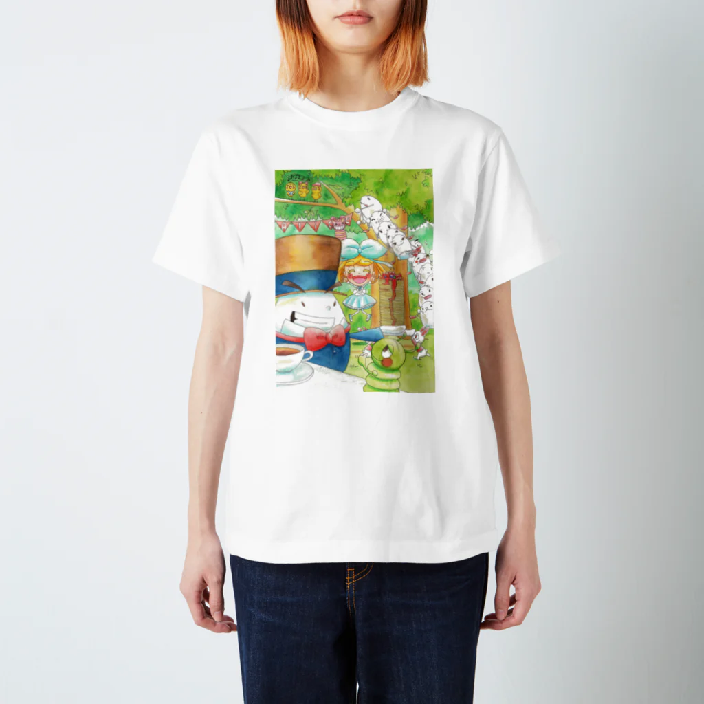 antimilk（アンティーミルク）のさあ！マイガール笑ってください スタンダードTシャツ