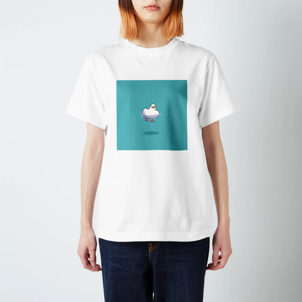 mocaのぷかぷかアヒル スタンダードTシャツ