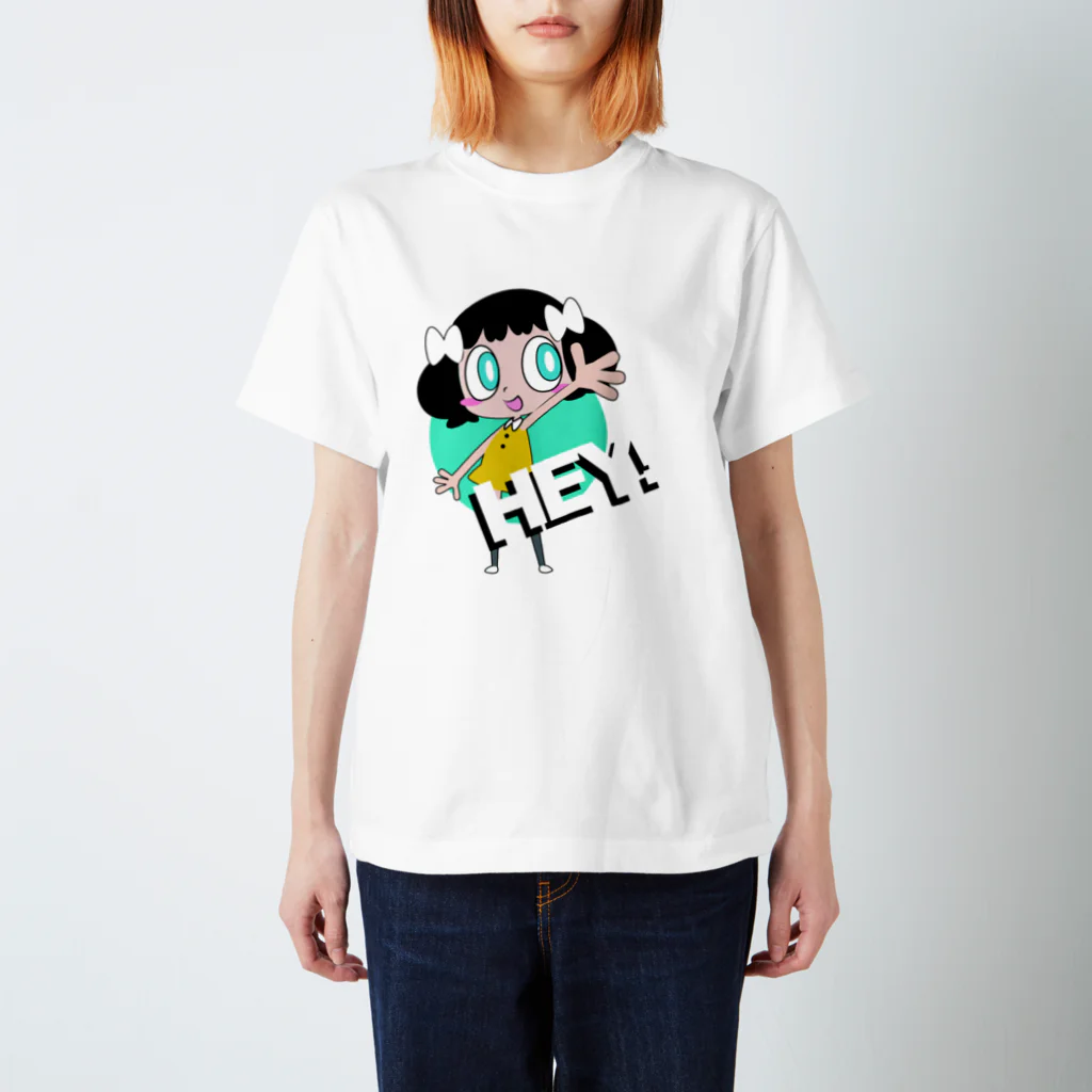 norikoのHEY! スタンダードTシャツ