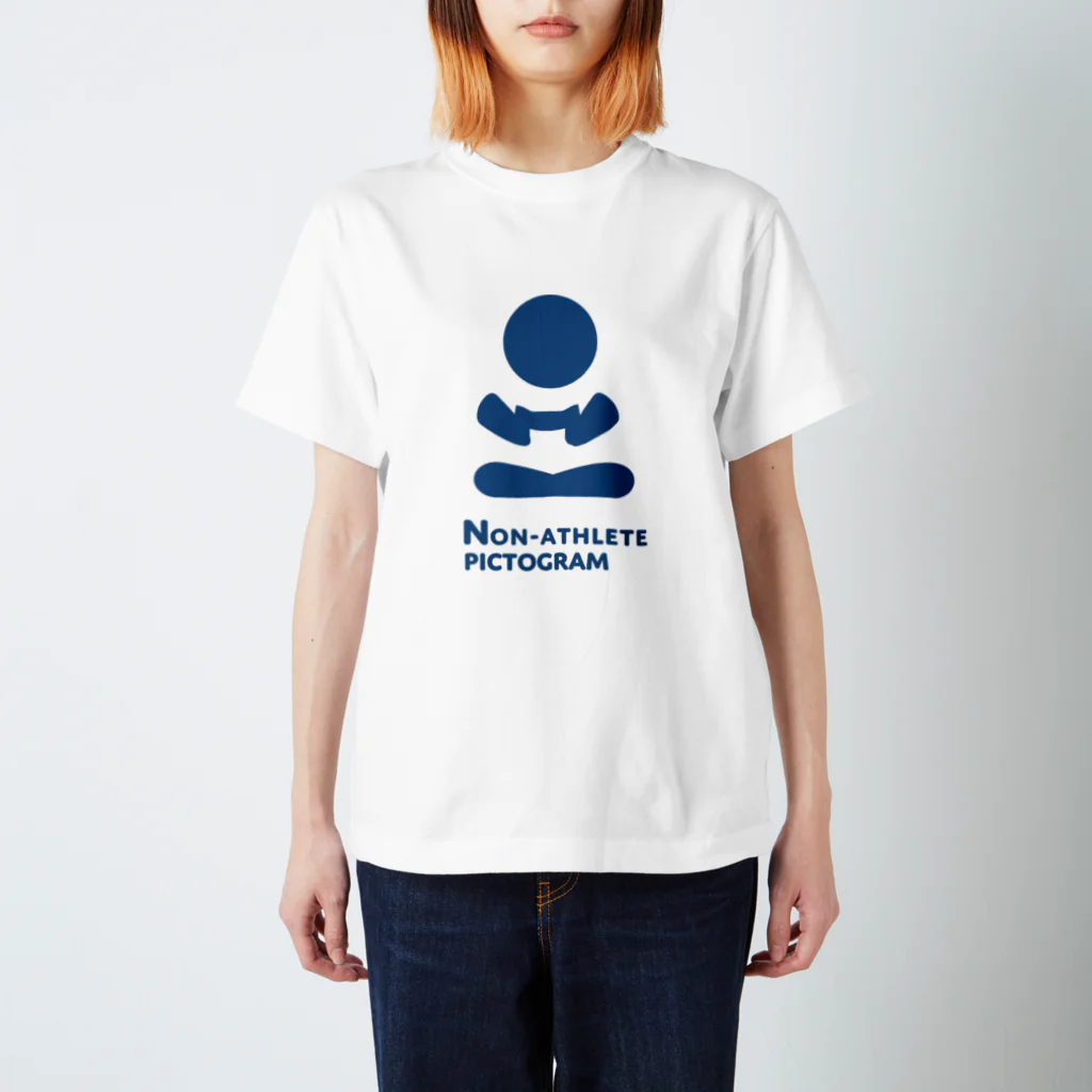 胃腸炎魔大王のNon-athlete ゲーマーピクトグラム スタンダードTシャツ