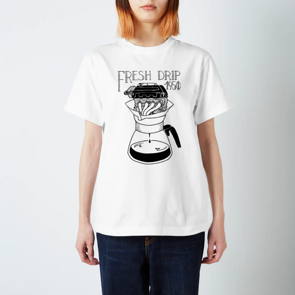 清水FraiboのDrip Regular Fit T-Shirt