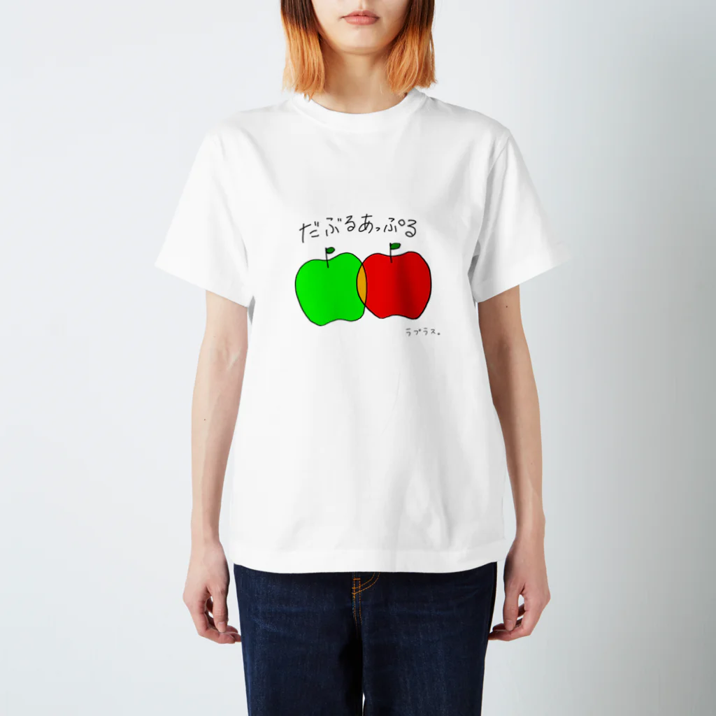 LAPLACEのダブルアップル スタンダードTシャツ