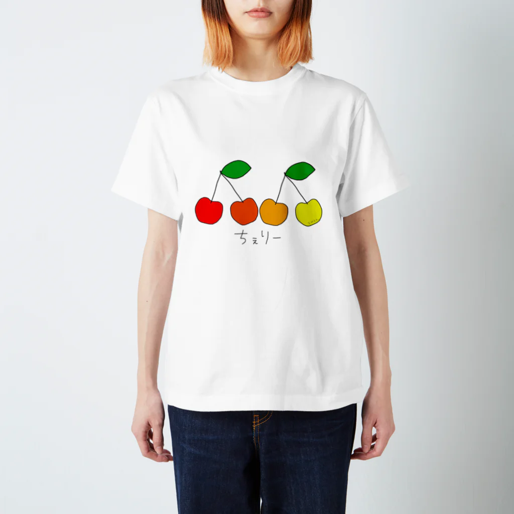 LAPLACEのチェリー Regular Fit T-Shirt