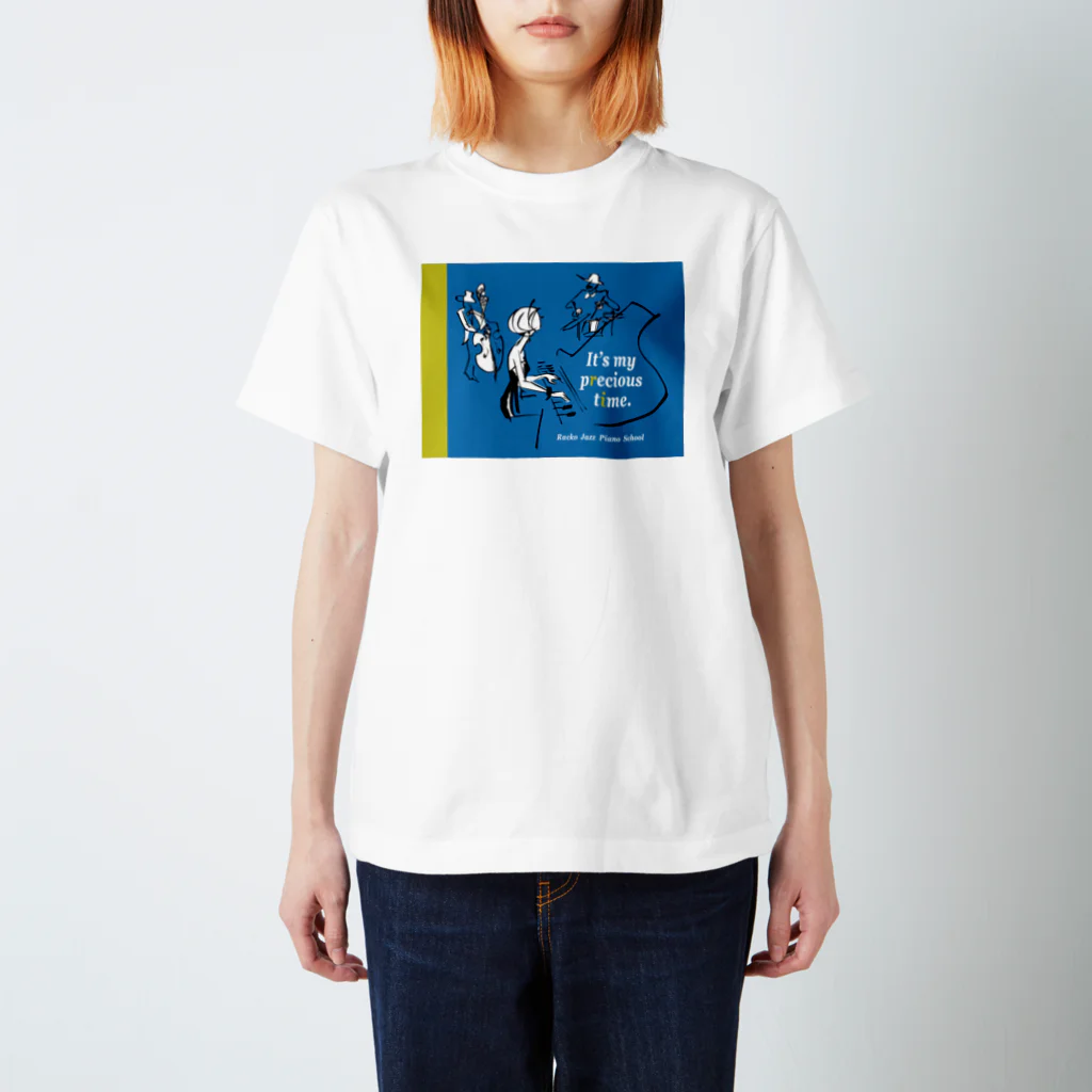 ひなげし商店のRacko Jazz Piano School スタンダードTシャツ