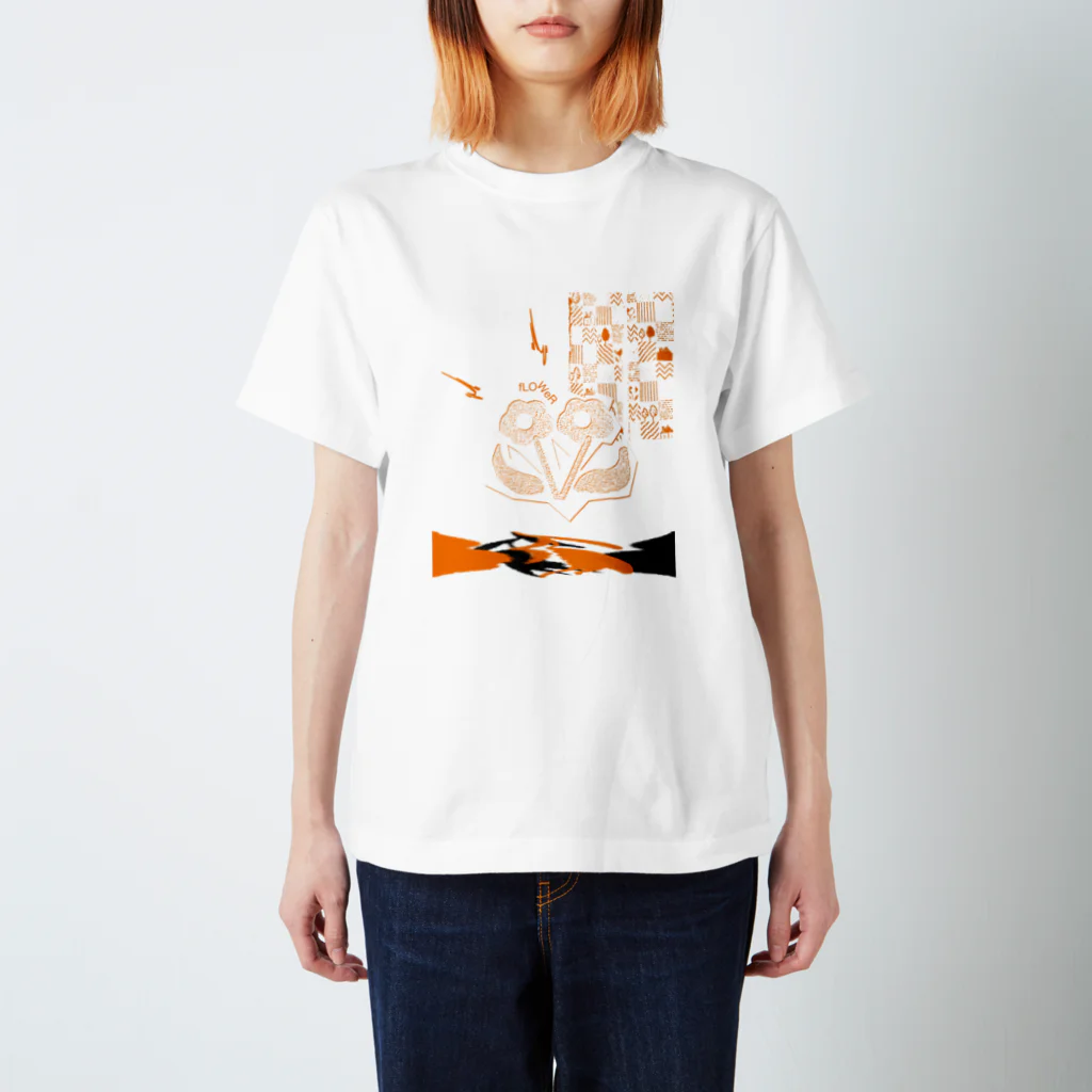 skimmのflower  スタンダードTシャツ