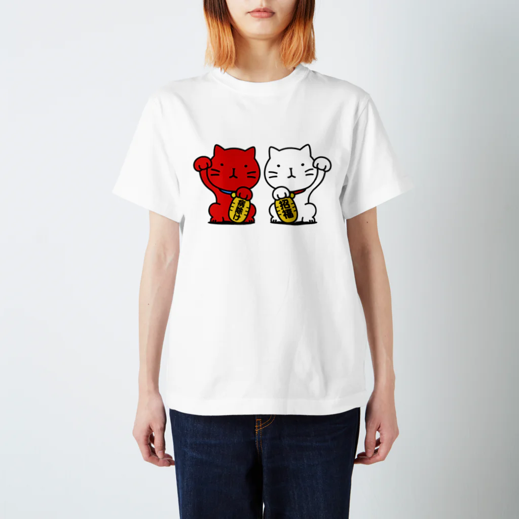 chi-bitの招き猫！ スタンダードTシャツ