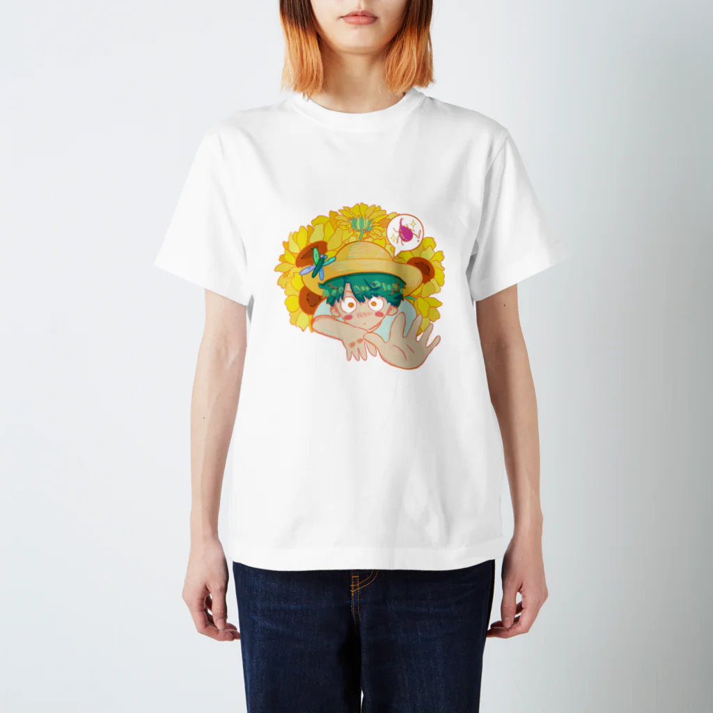 ahihoの夏のカブトムシ狩り Regular Fit T-Shirt