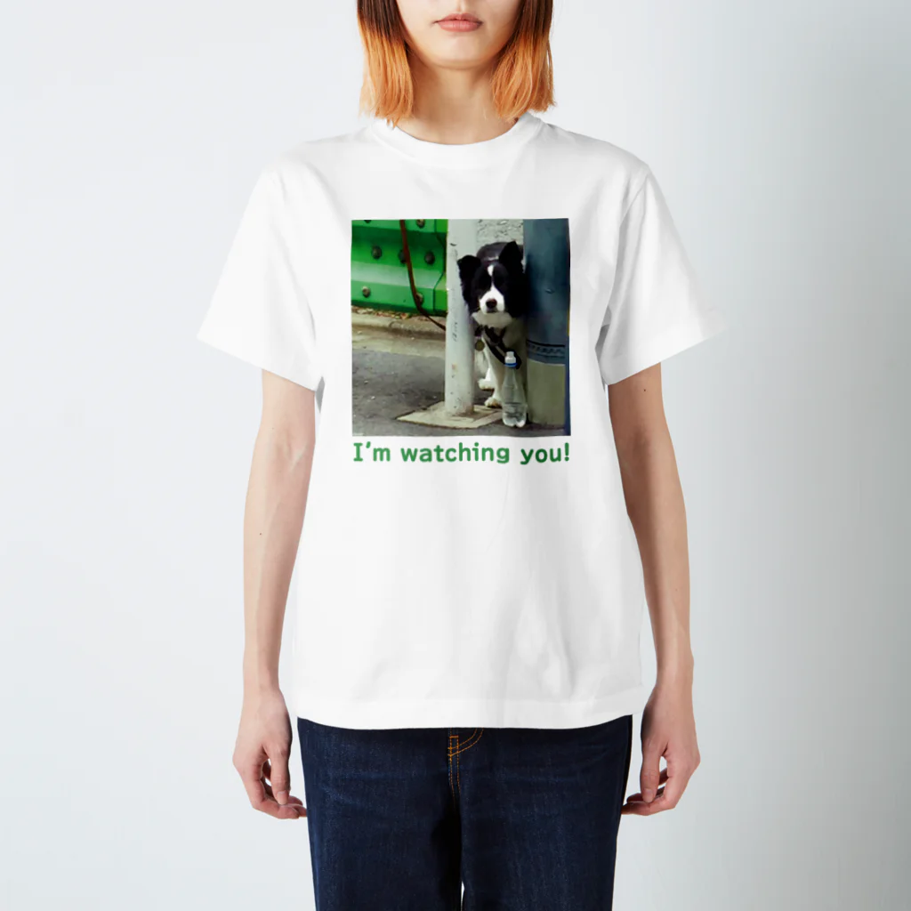 RENN-KUNNのI'm watching you! ~ガードレール編~ Regular Fit T-Shirt