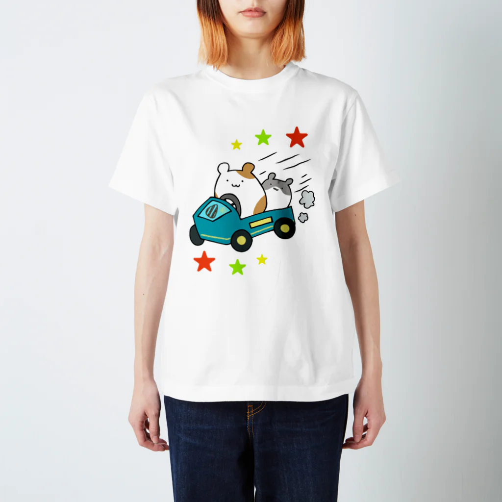 みやたに。工房のハムちゃんカー Regular Fit T-Shirt