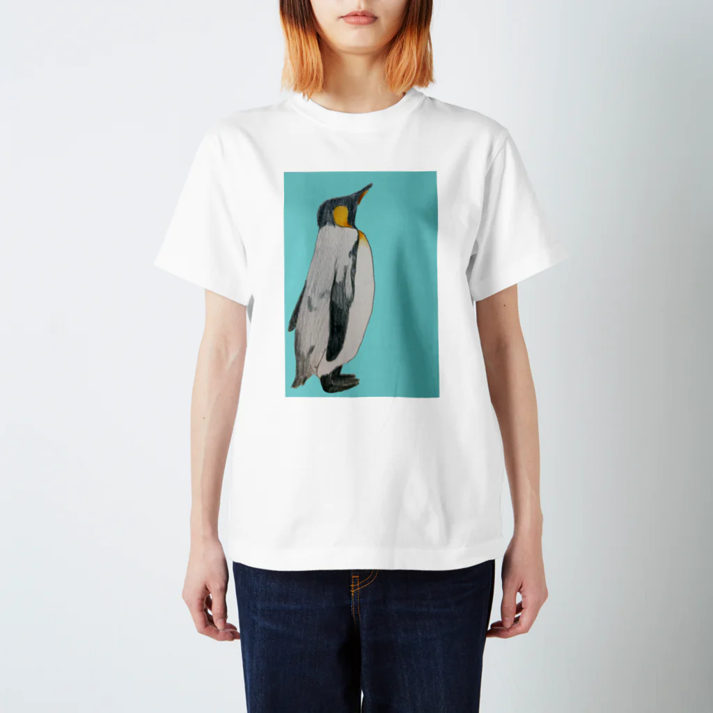 かしわもちのペンギンサマー スタンダードTシャツ